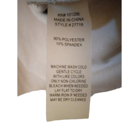 Soft Surroundings Camel Open Cardigan Soft Faux Suede BoHo Hippie Minimalist L - Picture 10 of 10